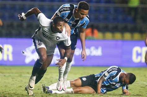 É o Jacaré! Botafogo vence o Grêmio com gol de